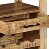 vidaXL K&uuml;chentrolley Braun 55 x 40 x 80 cm Massivholz Mango