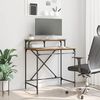 vidaXL Schreibtisch Altholz 80 x 50 x 90 cm Holzwerkstoff