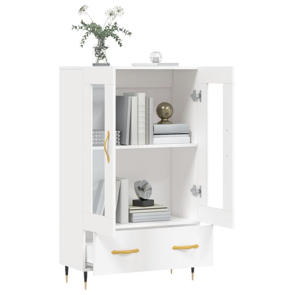 vidaXL Highboard Wei&szlig; 69,5x31x115 cm Holzwerkstoff