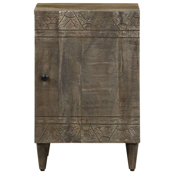 vidaXL Badschrank 38x33x58 cm Massivholz Mango