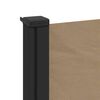 vidaXL Seitenmarkise Ausziehbar Taupe 100x300 cm