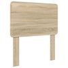 vidaXL Aufbewahrungsbett Sonoma-Eiche 90 x 190 cm Holzwerkstoff