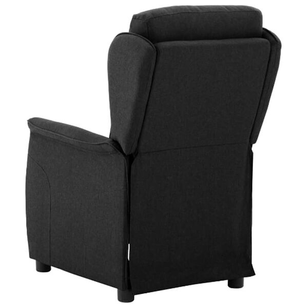 vidaXL Liegestuhl Schwarz 66,5 x 94 x 101,5 cm Polyester