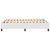 vidaXL Boxspringbettgestell Wei&szlig; 140x190 cm Kunstleder
