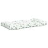 vidaXL Palettenkissen 2 Stk. Blattmuster Oxford-Gewebe