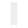 vidaXL Plissee Wei&szlig; 50x100 cm Stoffbreite 49,4 cm Polyester