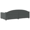 vidaXL Tagesbett Dunkelgrau 100x200 cm Stoff