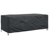 vidaXL M&ouml;belbezug Uni Schwarz 220 x 110 x 70 cm 420D