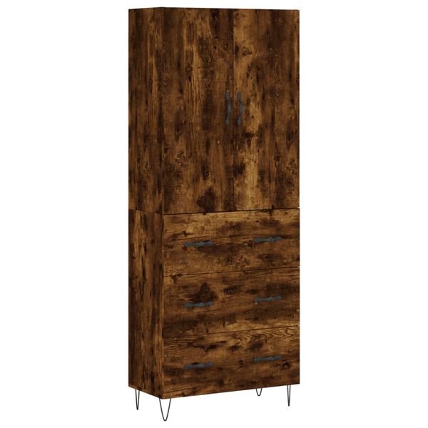 vidaXL Highboard R&auml;uchereiche 69,5x34x180 cm Holzwerkstoff