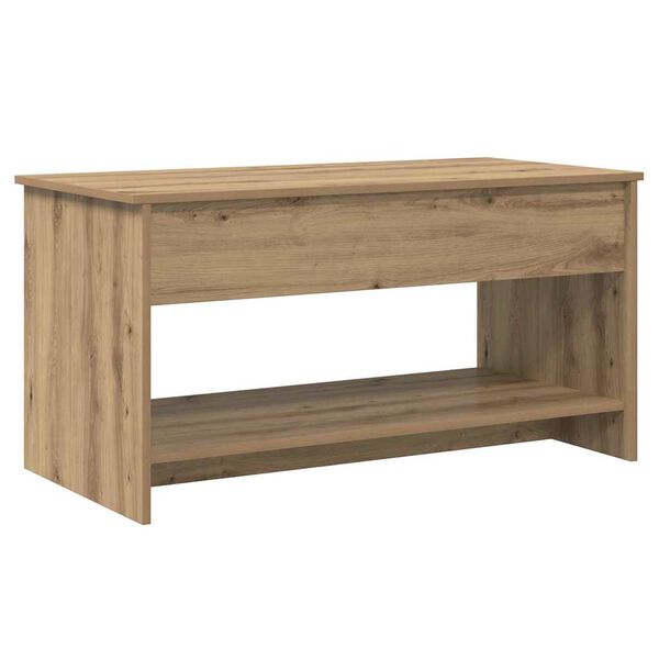 vidaXL Couchtisch Artisan-Eiche 80 x 50,5 x 41,5 cm Holzwerkstoff