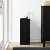 vidaXL Sonnenschirmhalter Schwarz Eichen-Optik 25 x 24,5 x 64 cm