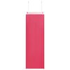 vidaXL Papiertragetaschen 250 Stk. mit Henkeln Rosa 26x12x35 cm
