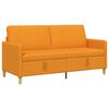 vidaXL Sofa mit Stauraum Dunkelgelb 172 x 78 x 87 cm Polyester