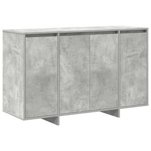 vidaXL Sideboard Betongrau 120 x 41 x 75 cm Holzwerkstoff
