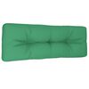 vidaXL Palettenkissen Gr&uuml;n 120x40x12 cm Stoff