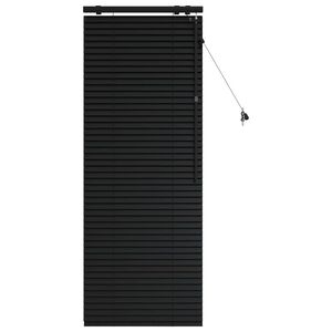 vidaXL Venezianische Jalousie Schwarz 55 x 160 cm 35 mm