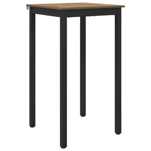 vidaXL Stehtisch Holzwerkstoff Quadratisch