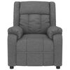 vidaXL Relaxsessel Dunkelgrau Stoff