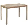 vidaXL Esszimmertisch 120x70x75 cm Akazie Massivholz