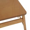 vidaXL Esszimmerstuhl 2 pcs Natur 43 x 44,5 x 77 cm Massives Gummiholz