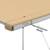 vidaXL Wohnwagen-Markise 2,4x2x2,15 m Beige