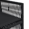 vidaXL 11-tlg. Garten-Essgruppe mit Kissen Schwarz Poly Rattan