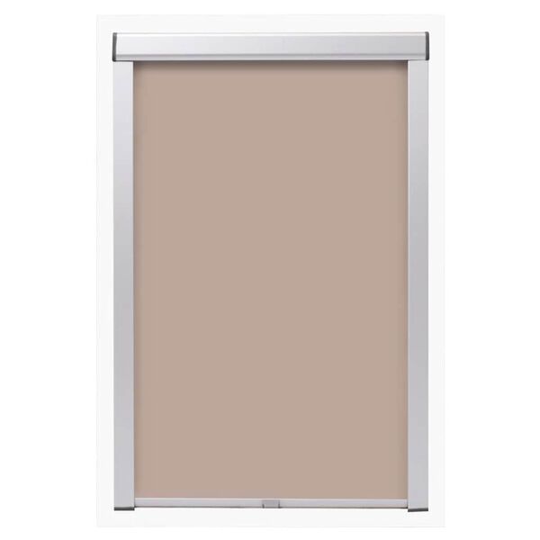 vidaXL Verdunkelungsrollo Beige M04/304
