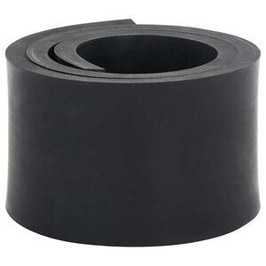 vidaXL Gummileiste f&uuml;r Schneepflug Schwarz 100x8x1 cm