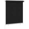 vidaXL Au&szlig;enrollo 120x140 cm Schwarz