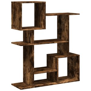 vidaXL Raumteiler-B&uuml;cherregal R&auml;uchereiche 92x29x112 cm Holzwerkstoff