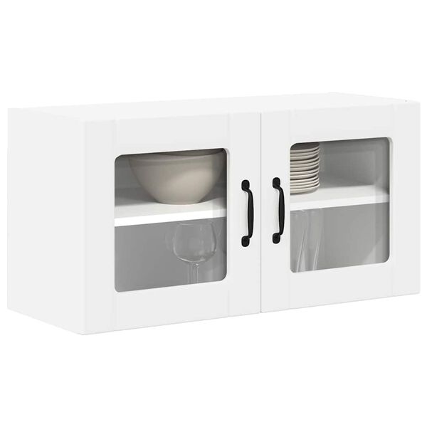vidaXL K&uuml;chenschrank Wei&szlig; 80 x 31 x 40 cm Holzwerkstoff
