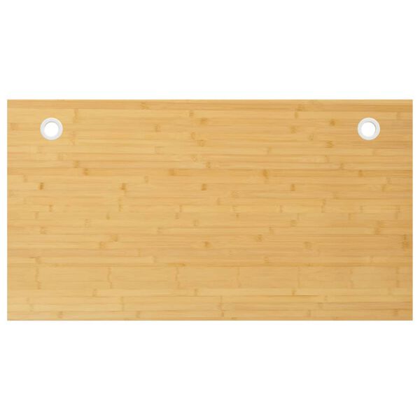vidaXL Schreibtischplatte 100x60x2,5 cm Bambus