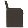 vidaXL Esszimmerst&uuml;hle 2 pcs Dunkelgrau 57 x 67 x 95 cm Leinen