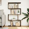 vidaXL Raumteiler-B&uuml;cherregal 4 B&ouml;den R&auml;uchereiche 70x24x129 cm