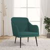 vidaXL Sessel Dunkelgr&uuml;n 63x76x80 cm Stoff