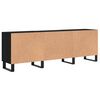 vidaXL TV-Schr&auml;nk Schwarz Eichen-Optik 150 x 30 x 50 cm Holzwerkstoff