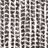 vidaXL Insektenschutz-Vorhang Braun und Wei&szlig; 56x185 cm Chenille