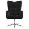 vidaXL Relaxsessel Schwarz Samt