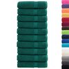 vidaXL Premium Badet&uuml;cher SOLUND 10 Stk. Gr&uuml;n 100x150 cm 600 g/m&sup2;