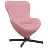 vidaXL Eiersessel Rosa 63 x 73 x 90 cm Samt