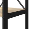vidaXL B&uuml;cherregal Sonoma-Eiche 80 x 30 x 120 cm Holzwerkstoff