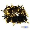 vidaXL Weihnachtskugel-Set mit 150 LEDs 61 pcs Wei&szlig; Kunststoff