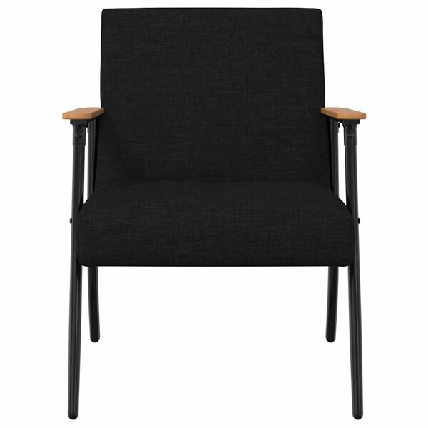 vidaXL Sessel Schwarz 59 x 75 x 78 cm Stoff
