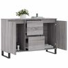 vidaXL Sideboard Grau Sonoma 101,5x35x70 cm Holzwerkstoff