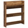 vidaXL Schuhschrank 2 pcs Altholz 85 x 18 x 90 cm Holzwerkstoff