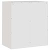 vidaXL Sideboard Wei&szlig; 67x39x73 cm Stahl