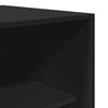 vidaXL Kleiderschrank Schwarz 80x50x200 cm Holzwerkstoff