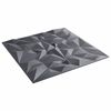 vidaXL Wandpaneele 48 Stk. Grau 50x50 cm XPS 12 m² Amethyst