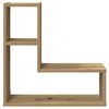 vidaXL Wandregale 2 Stk. Artisan-Eiche 50x15x50 Holzwerkstoff