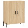 vidaXL Highboard Sonoma-Eiche 69,5x34x180 cm Holzwerkstoff